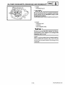 1999-2001 Yamaha Phazer 500 / Venture 500 service manual, Page 132