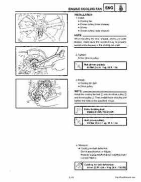 1999-2001 Yamaha Phazer 500 / Venture 500 service manual, Page 136