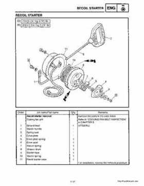 1999-2001 Yamaha Phazer 500 / Venture 500 service manual, Page 137