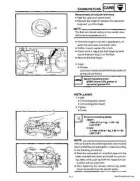 1999-2001 Yamaha Phazer 500 / Venture 500 service manual, Page 146