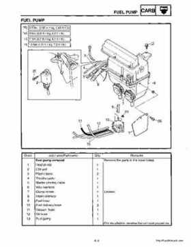 1999-2001 Yamaha Phazer 500 / Venture 500 service manual, Page 148