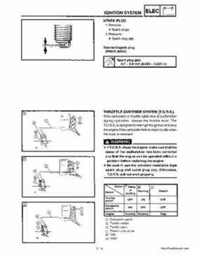 1999-2001 Yamaha Phazer 500 / Venture 500 service manual, Page 163