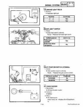 1999-2001 Yamaha Phazer 500 / Venture 500 service manual, Page 173