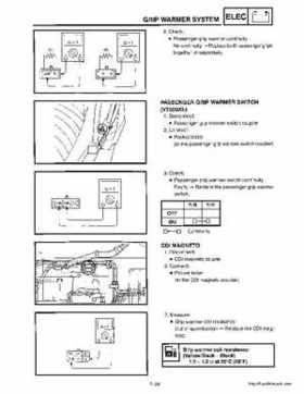 1999-2001 Yamaha Phazer 500 / Venture 500 service manual, Page 178