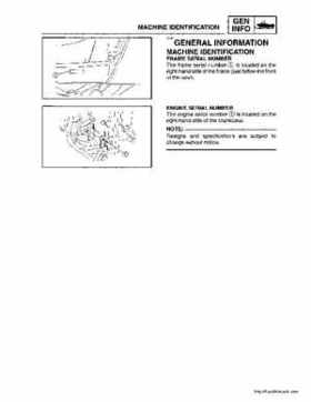 1999-2001 Yamaha Phazer 500 / Venture 500 service manual, Page 207