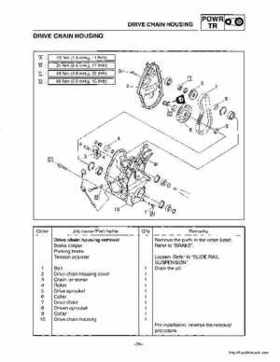 1999-2001 Yamaha Phazer 500 / Venture 500 service manual, Page 232