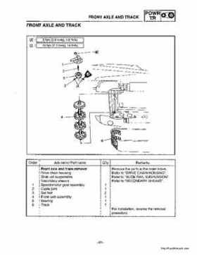 1999-2001 Yamaha Phazer 500 / Venture 500 service manual, Page 237