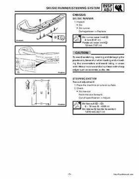 1999-2001 Yamaha Phazer 500 / Venture 500 service manual, Page 278