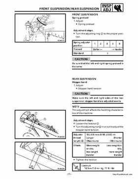 1999-2001 Yamaha Phazer 500 / Venture 500 service manual, Page 290