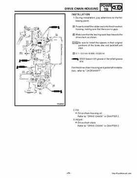 1999-2001 Yamaha Phazer 500 / Venture 500 service manual, Page 302