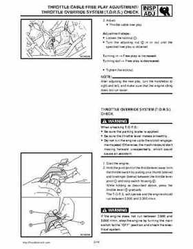 2001 Yamaha Mountain Max Service Manual, Page 25