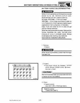 2001 Yamaha Mountain Max Service Manual, Page 46