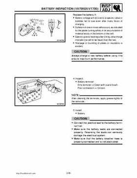 2001 Yamaha Mountain Max Service Manual, Page 47