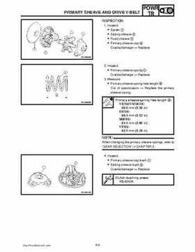 2001 Yamaha Mountain Max Service Manual, Page 98