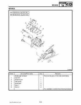 2001 Yamaha Mountain Max Service Manual, Page 122