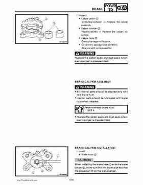 2001 Yamaha Mountain Max Service Manual, Page 128
