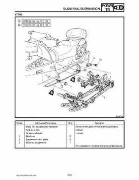 2001 Yamaha Mountain Max Service Manual, Page 132