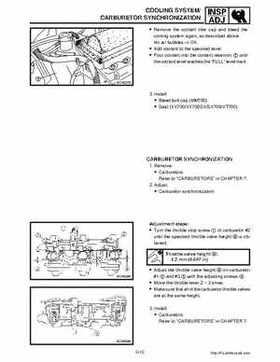 2002-2006 Yamaha SX Viper 700 Series Snowmobile Service Manual, Page 23