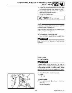 2002-2006 Yamaha SX Viper 700 Series Snowmobile Service Manual, Page 34