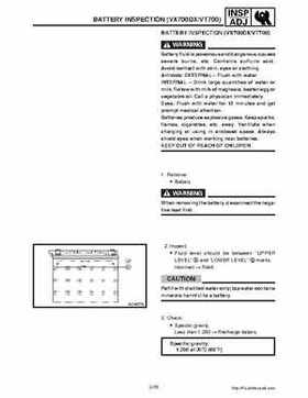 2002-2006 Yamaha SX Viper 700 Series Snowmobile Service Manual, Page 46