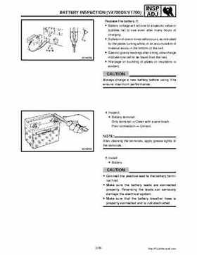 2002-2006 Yamaha SX Viper 700 Series Snowmobile Service Manual, Page 47