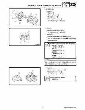 2002-2006 Yamaha SX Viper 700 Series Snowmobile Service Manual, Page 98