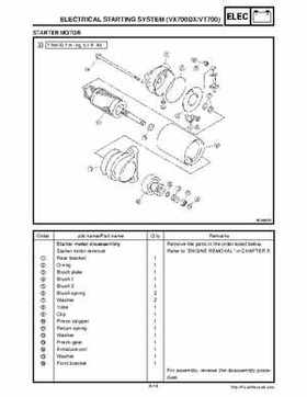 2002-2006 Yamaha SX Viper 700 Series Snowmobile Service Manual, Page 208