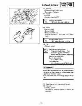 2002-2006 Yamaha SX Viper 700 Series Snowmobile Service Manual, Page 295