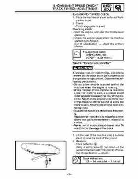 2002-2006 Yamaha SX Viper 700 Series Snowmobile Service Manual, Page 303