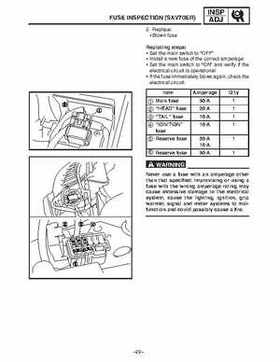 2002-2006 Yamaha SX Viper 700 Series Snowmobile Service Manual, Page 306