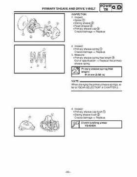 2002-2006 Yamaha SX Viper 700 Series Snowmobile Service Manual, Page 340