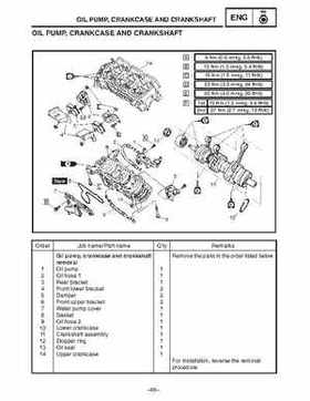 2002-2006 Yamaha SX Viper 700 Series Snowmobile Service Manual, Page 372