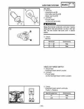 2002-2006 Yamaha SX Viper 700 Series Snowmobile Service Manual, Page 404
