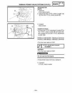 2002-2006 Yamaha SX Viper 700 Series Snowmobile Service Manual, Page 408