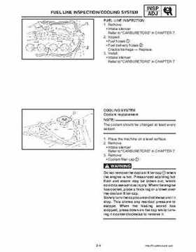 2003-2006 Yamaha Snowmobile RX1 Service Manual, Page 20