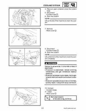 2003-2006 Yamaha Snowmobile RX1 Service Manual, Page 21