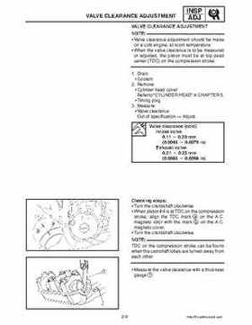 2003-2006 Yamaha Snowmobile RX1 Service Manual, Page 25