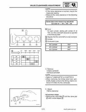 2003-2006 Yamaha Snowmobile RX1 Service Manual, Page 26