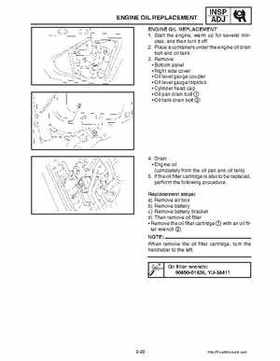 2003-2006 Yamaha Snowmobile RX1 Service Manual, Page 38