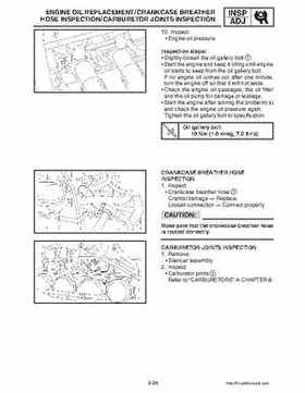 2003-2006 Yamaha Snowmobile RX1 Service Manual, Page 40