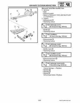2003-2006 Yamaha Snowmobile RX1 Service Manual, Page 41