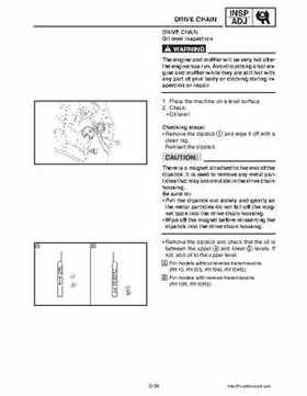 2003-2006 Yamaha Snowmobile RX1 Service Manual, Page 50