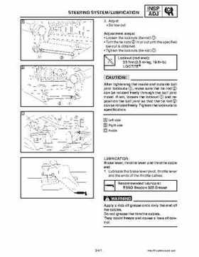 2003-2006 Yamaha Snowmobile RX1 Service Manual, Page 57