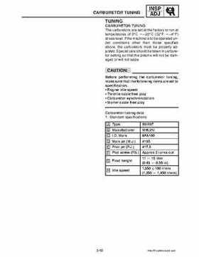 2003-2006 Yamaha Snowmobile RX1 Service Manual, Page 68