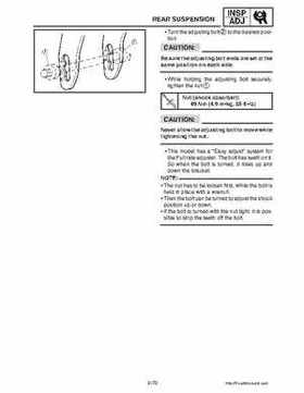 2003-2006 Yamaha Snowmobile RX1 Service Manual, Page 88