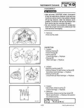 2003-2006 Yamaha Snowmobile RX1 Service Manual, Page 118