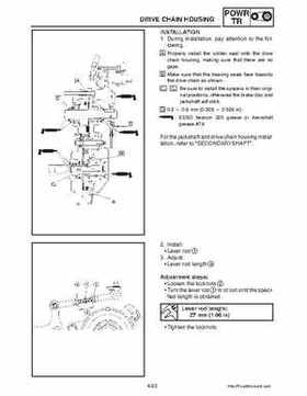 2003-2006 Yamaha Snowmobile RX1 Service Manual, Page 129
