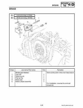 2003-2006 Yamaha Snowmobile RX1 Service Manual, Page 134