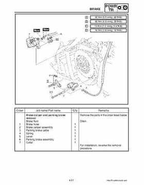 2003-2006 Yamaha Snowmobile RX1 Service Manual, Page 137