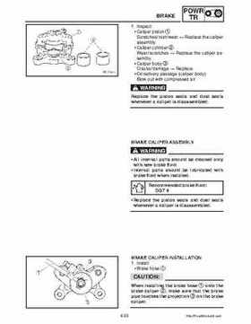 2003-2006 Yamaha Snowmobile RX1 Service Manual, Page 139
